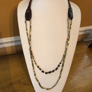 Golden Rivers Necklace
